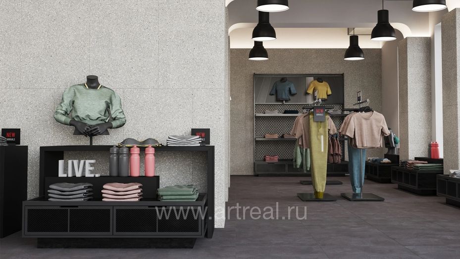 Керамогранит Estima Cosmos в интерьере