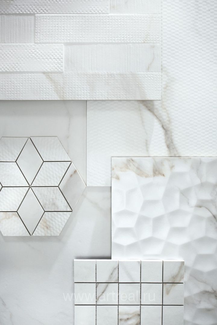 Керамогранит Grespania Calacata & Cuarzo Reno в интерьере