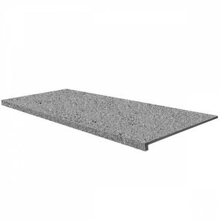 Exagres Milan фронтальная ступень Peldano Recto Milan Gris 33*120