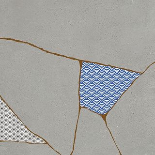 Fioranese Kintsugi керамогранит Japan-Hibi-Fog 60*60*10