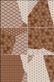 Fioranese Kintsugi керамогранит Japan-Mix-Rust 20*20*10