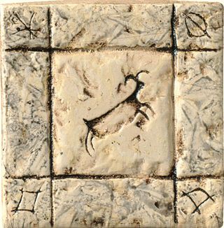 Cir & Serenissima Quarry Stone Formella Graffiti S/3 Alpi