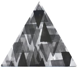 Petracer's Triangolo декор Impressioni Nero 17*17