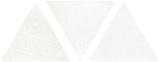 Petracer's Triangolo декор Vibraziono Bianco Lux 17*17