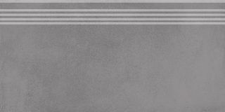 Kerama Marazzi	Мирабо фронтальная ступень Ступень Мирабо Серый Обрезной 30*60