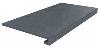 Kerama Marazzi Про Матрикс фронтальная ступень Ступень Клееная Про Матрикс Антрацит Обрезной 33*60