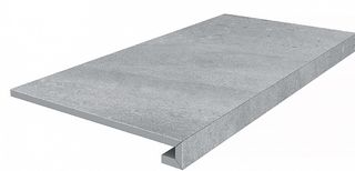 Kerama Marazzi Про Матрикс фронтальная ступень Ступень Клееная Про Матрикс Серый Обрезной 33*60