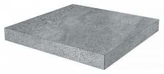 Kerama Marazzi Про Матрикс угловая ступень Ступень Угловая Клееная Про Матрикс Серый Темный 33*33