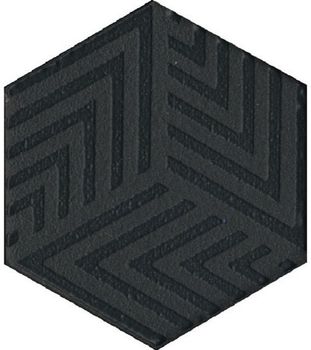 Kerama Marazzi Агуста декор Декор Мозаичный Агуста Черный 6*5.2*6.9