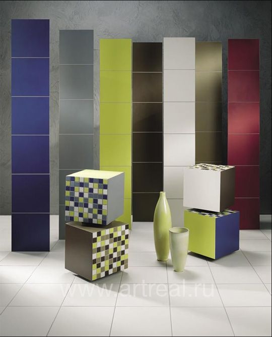 Интерьер коллекции керамогранита Design завода Cercom