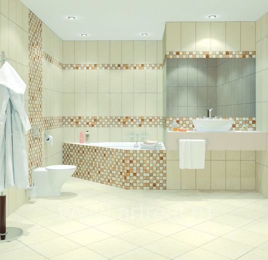 Мозаика Q-Stones Muare Камень в интерьере