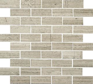 Q-Stones Muare Камень мозаика Br014-28x73H/10 30.5*30.5*10