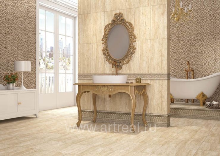 Мозаика Q-Stones Muare Стекло в интерьере