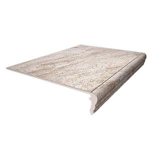 Kerama Marazzi Терраса угловая ступень Ступень Фронтальная Терраса Коричневый Противоскользящий 30*40.2*8