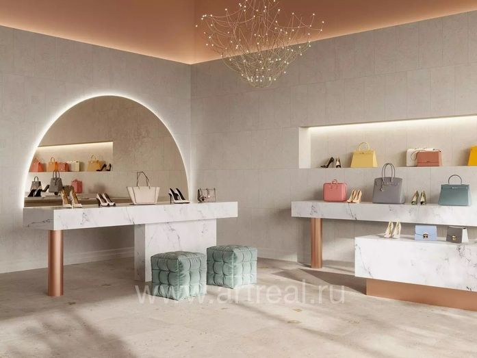 Kerama Marazzi Про Лаймстоун Керамогранит Kerama Marazzi Про Лаймстоун в интерьере