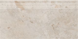 Kerama Marazzi Про Лаймстоун фронтальная ступень Cтупень Про Лаймстоун Бежевый Темный Натуральный Обрезной 30*60
