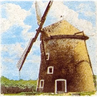 Kerama Marazzi Караоке декор Декор Домики 9.9*9.9