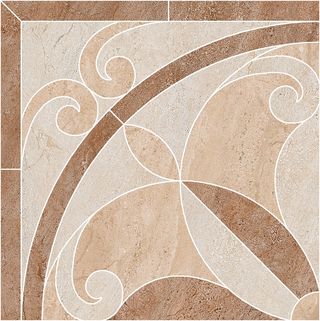 Kerama Marazzi Монтаньоне декор Декор Монтаньоне 1/4 Розона Наборный 42*42