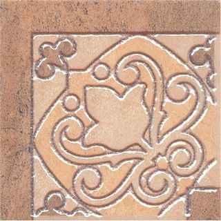 Kerama Marazzi Монтаньоне вставка Вставка Монтаньоне Беж Лаппатированный 9.5*9.5