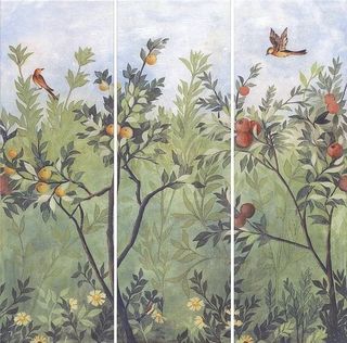 Kerama Marazzi Помпеи панно Панно Помпеи (3 части) 75*75