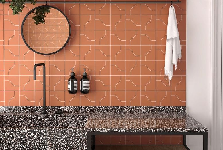 Керамическая плитка Equipe Curve в интерьере