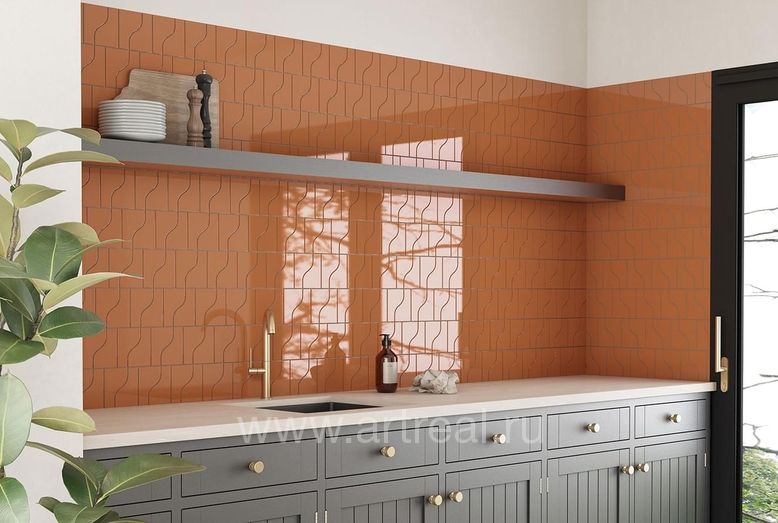 Керамическая плитка Equipe Curve в интерьере