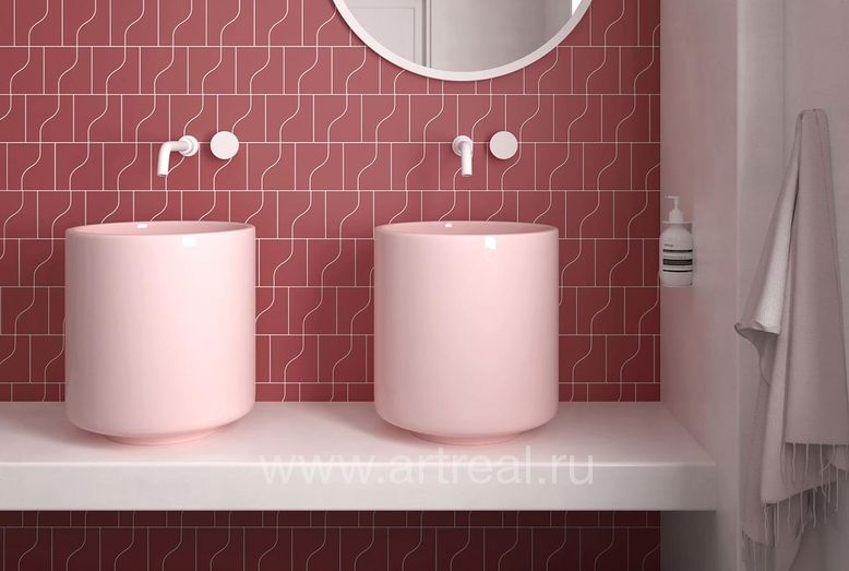 Керамическая плитка Equipe Curve в интерьере