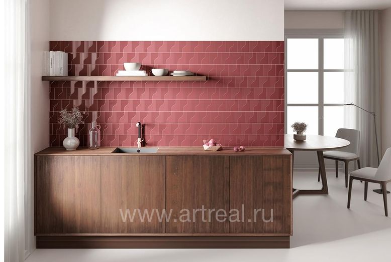 Керамическая плитка Equipe Curve в интерьере