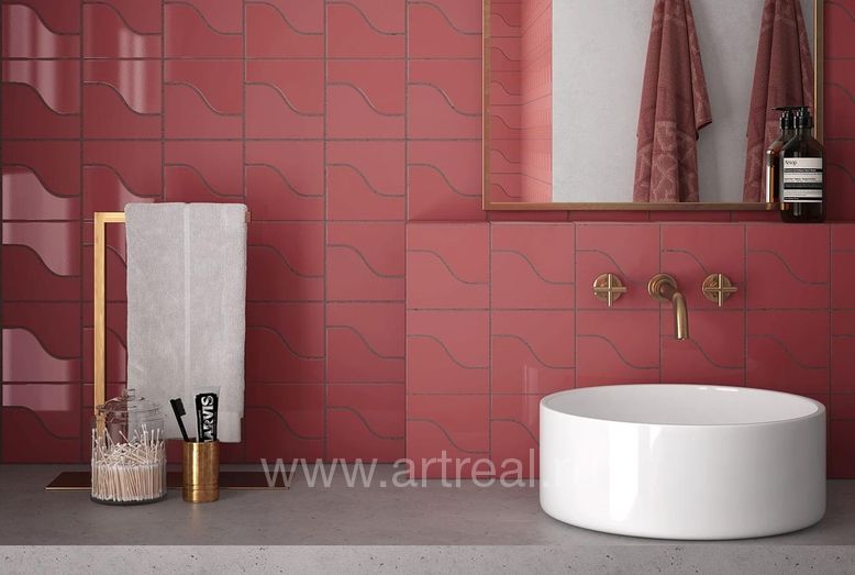 Керамическая плитка Equipe Curve в интерьере
