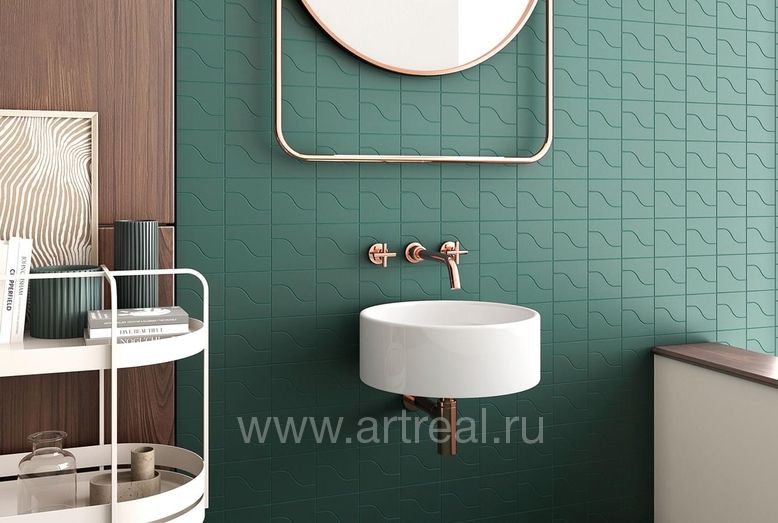 Керамическая плитка Equipe Curve в интерьере