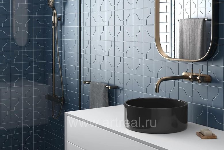 Керамическая плитка Equipe Curve в интерьере