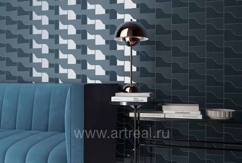 Керамическая плитка Equipe Curve в интерьере