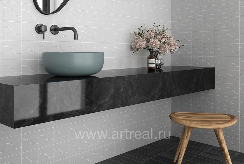 Керамическая плитка Equipe Curve в интерьере