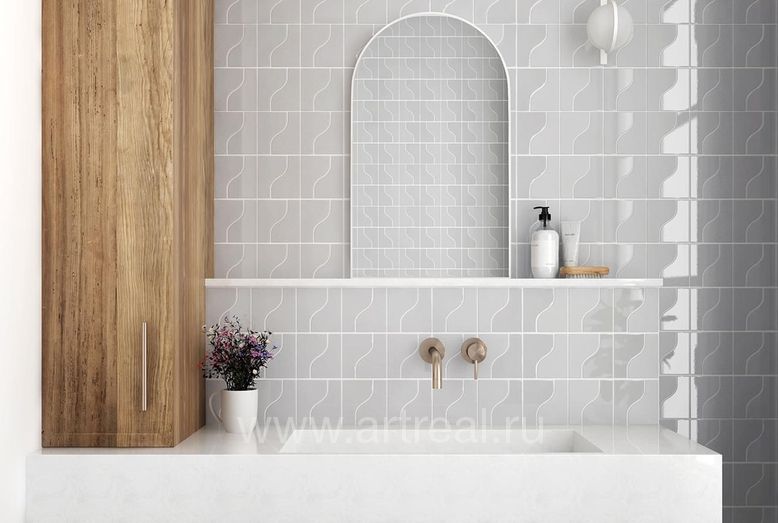 Керамическая плитка Equipe Curve в интерьере