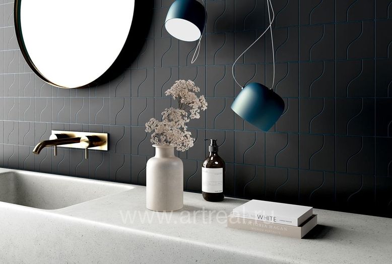 Керамическая плитка Equipe Curve в интерьере