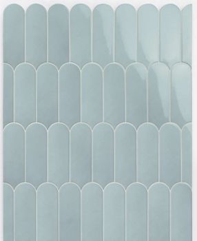 Natucer Fan настенная плитка Mix Acqua 7.2*19.5