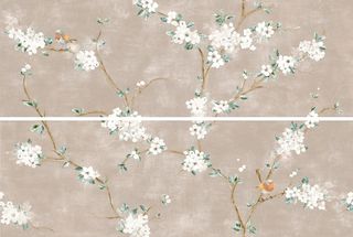Ragno Mixed настенная плитка Decoro Fiore Di Pesco Rosa Touch Rt 40*120*6
