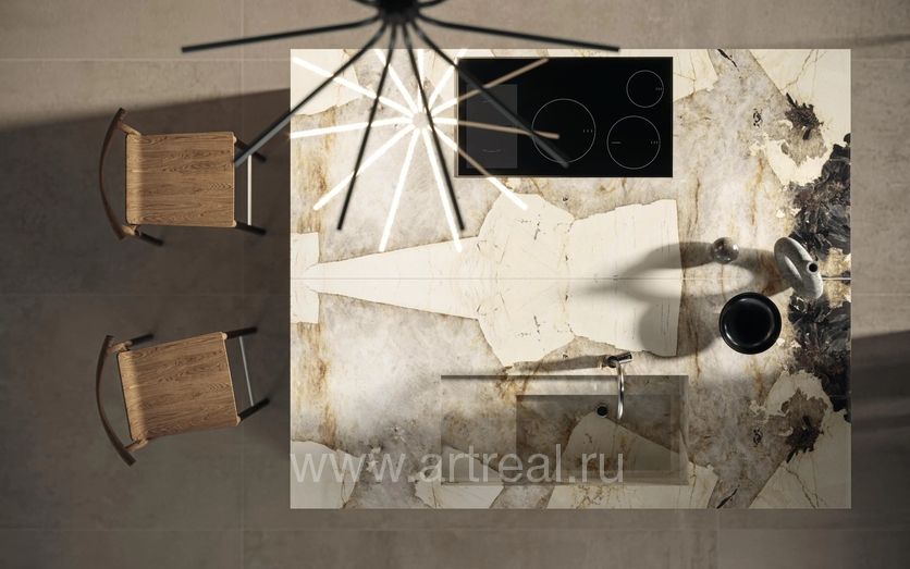 Керамогранит Atlas Concorde Marvel Gala в интерьере