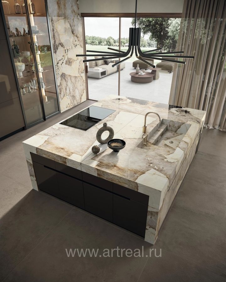 Керамогранит Atlas Concorde Marvel Gala в интерьере