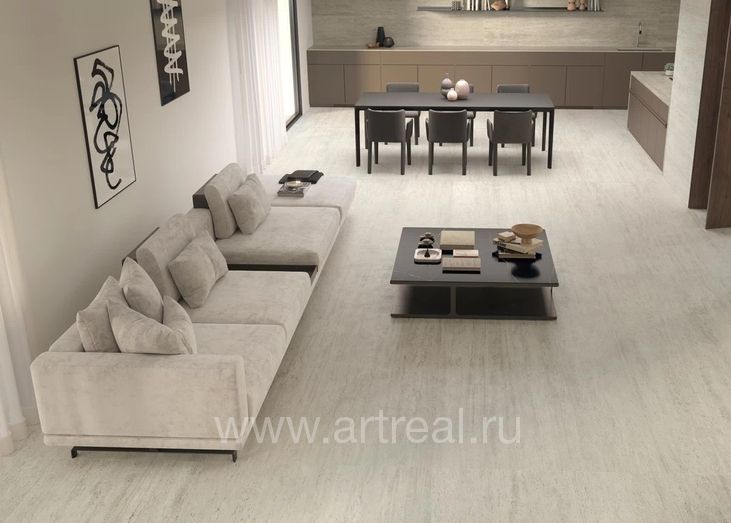 Керамогранит Atlas Concorde Marvel Travertine в интерьере
