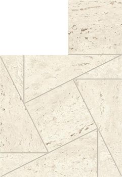 Мозаика White Mosaico Tessellation 22*26