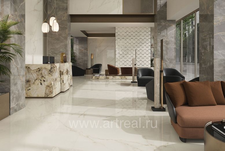 Atlas Concorde Marvel X Керамогранит Atlas Concorde Marvel X в интерьере