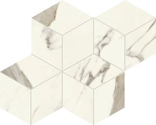Мозаика Calacatta Sublime Mosaico Esagono Silk 30*35
