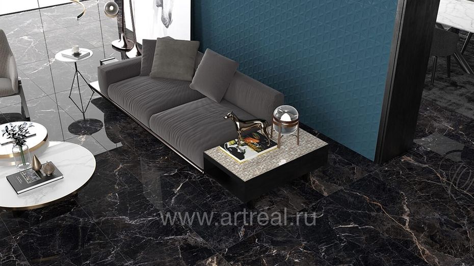 Керамогранит Yurtbay Pulido в интерьере