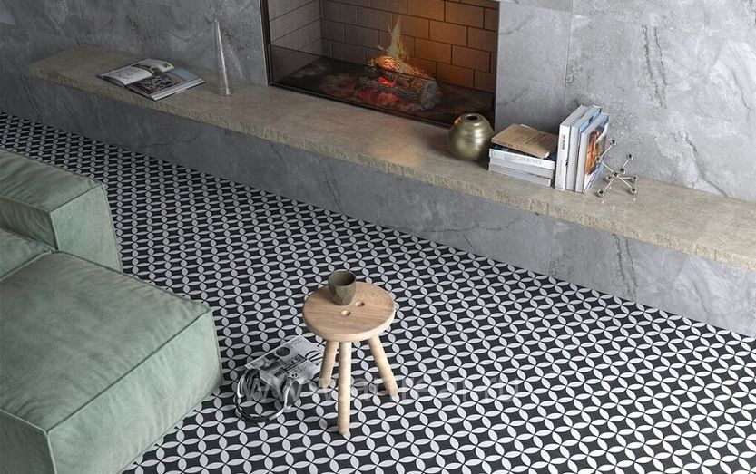 Керамогранит Yurtbay Stamp в интерьере