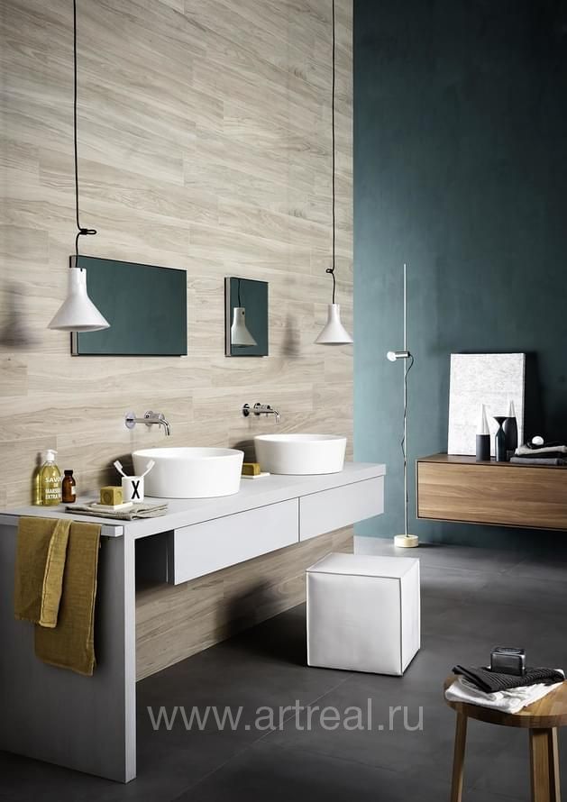 Керамогранит Marazzi Treverkchic в интерьере
