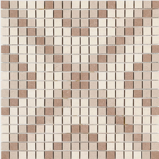 Marazzi Stone_Art мозаика Mosaico Ivory/Taupe 40*40