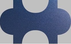 Marazzi Italy Sistem A керамогранит Triennale A_Blu Lux 30*46.5