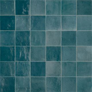 Marazzi Italy Zellige настенная плитка Petrolio 10*10