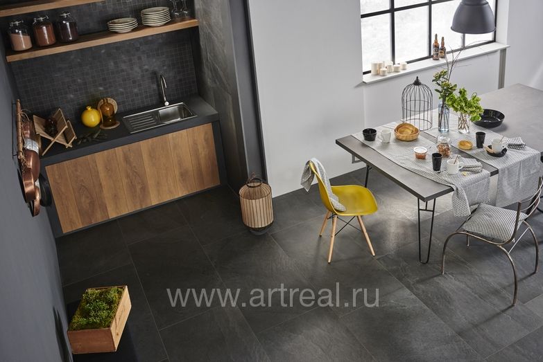 Керамогранит Imola X-Rock в интерьере